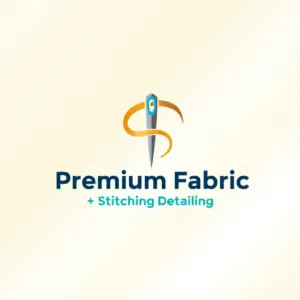 Premium Fabric + Stitching Detailing