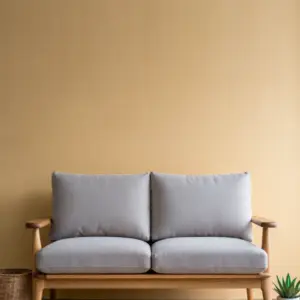 Two-seater Fabric Sofa (local, simple frame)
